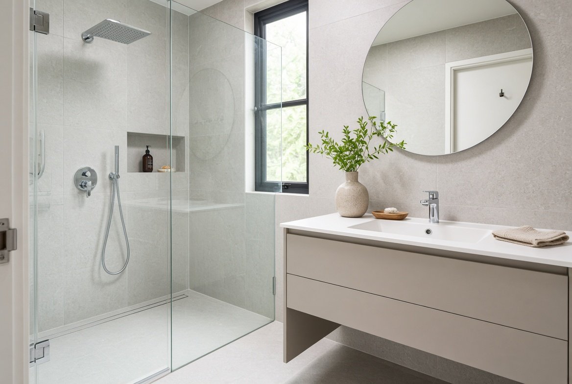 Designed bathroom