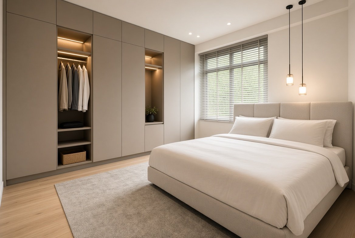 Designed bedroom
